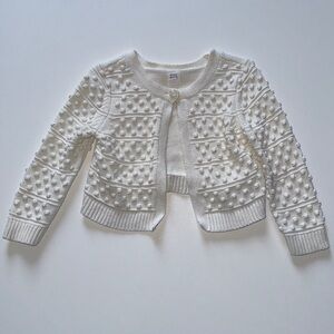 Baby Gap Cream Popcorn Cardigan - Size 18-24 months